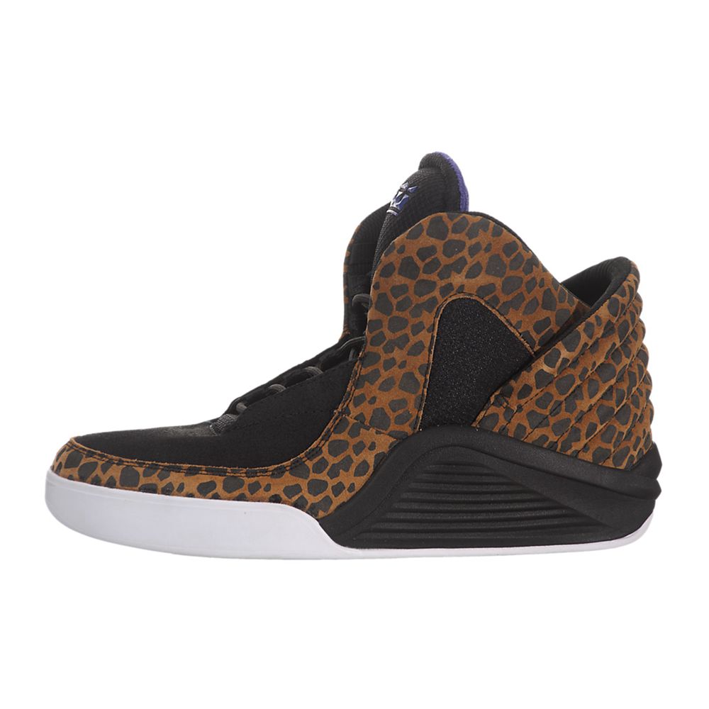 Baskets Supra Chimera x Lil Wayne Noir Leopard Black/Cheetah-Purple-Black Homme | YRV-55928551